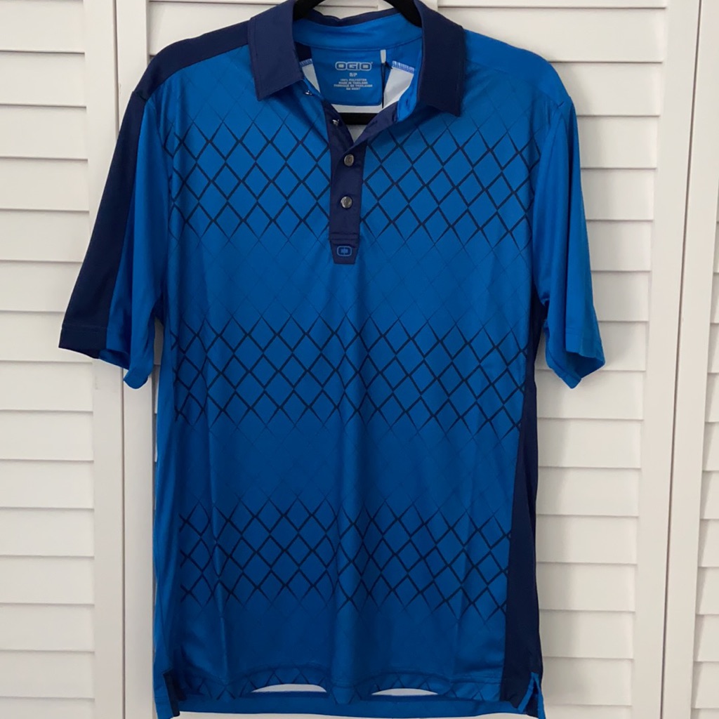 New Men's Ogio Camber Performance Golf Polo Small